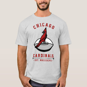 Camiseta Estilo Vintage Moderno de Chicago Cardinals