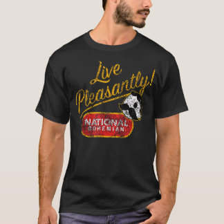 Camiseta Estilo Vintage Nacional Bohemio