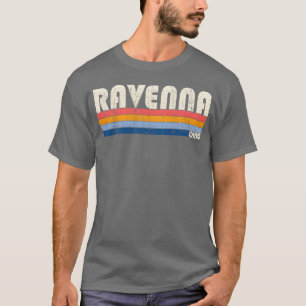 Camiseta Estilo vintage retro años 70 80 Ciudad natal de Rá