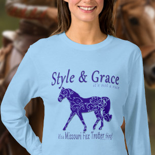 Camiseta Estilo y Grace Missouri Fox Trotter Thing