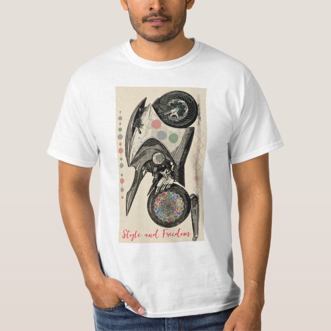 Camiseta Estilo y libertad (Anverso)