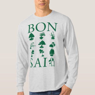Camiseta Estilos básicos del árbol Bonsai