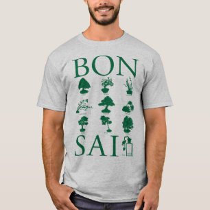Camiseta Estilos básicos del árbol Bonsai