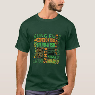 Camiseta Estilos de artes marciales