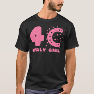 Camiseta Estilos de pelo de Chica de 4C