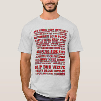 Camiseta estilos kickboxing