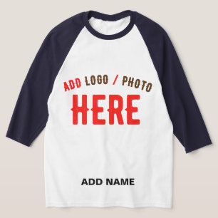 CAMISETA ESTILOSO MODERNO PERSONALIZABLE BLANCO VERIFICADO
