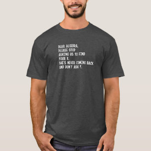 Camiseta Estimada Algebra