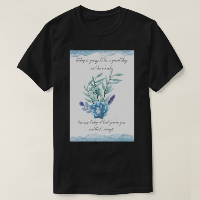 Camiseta Estimada cita de Evan Hansen (Diseño del anverso)