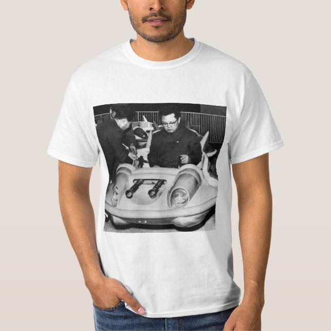 Camiseta Estimada nave espacial de Kim Jong Il del líder (Anverso)