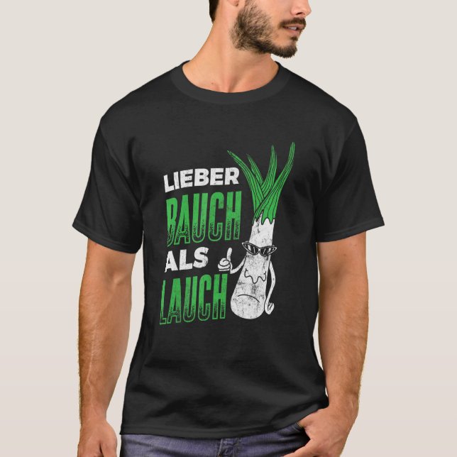 Camiseta Estimado Belly Como Leek Sport Fitness Training Le (Anverso)