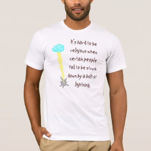 Camiseta Estimado dios, golpea violentamente por favor…