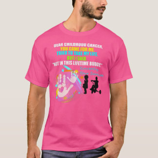 Camiseta Estimado niño sobreviviente de cáncer regalo de co