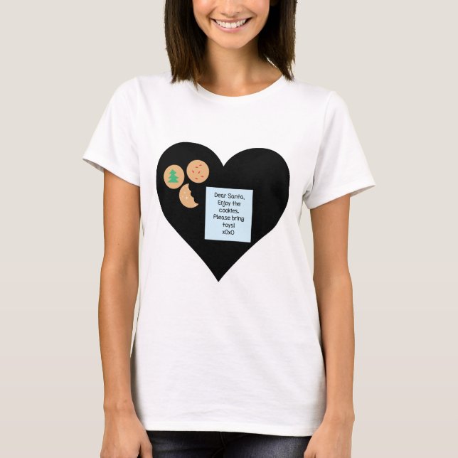 Camiseta Estimado Papá Noel - Por Favor Traiga Juguetes (Anverso)