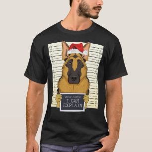 Camiseta Estimado Papá Noel, puedo explicar a los Navidades