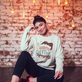 Camiseta Estimado Santa, Define Naughty