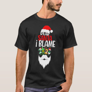 Camiseta Estimado Santa I Puedo Explicarte Que Culpo A Elf 