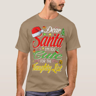 Camiseta Estimado Santa Im Demasiado Apreciado Para La Herm