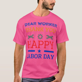 Camiseta Estimado trabajador