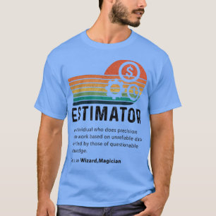 Camiseta Estimator Definición Graciosa Cotización Títulos D