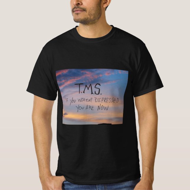 Camiseta Estimulación magnética transcraneal (TMS) (Anverso)