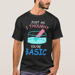 Camiseta Estímulo básico de prueba de limus Química diverti