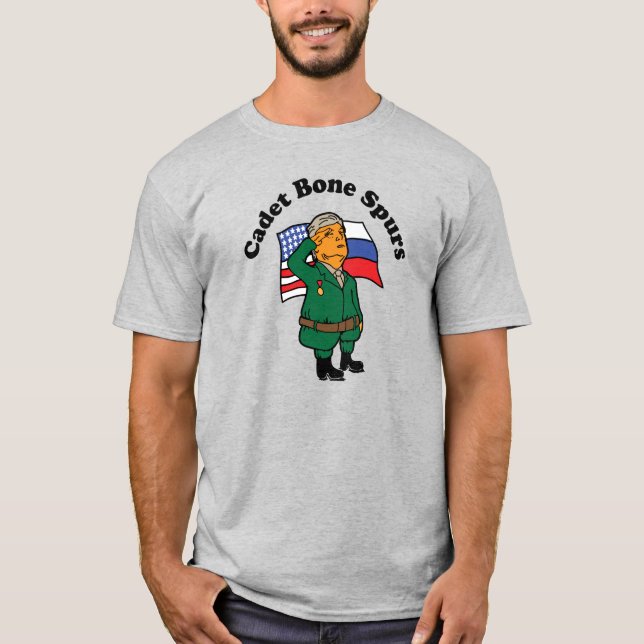 CAMISETA ESTÍMULOS DEL HUESO DEL CADETE (Anverso)