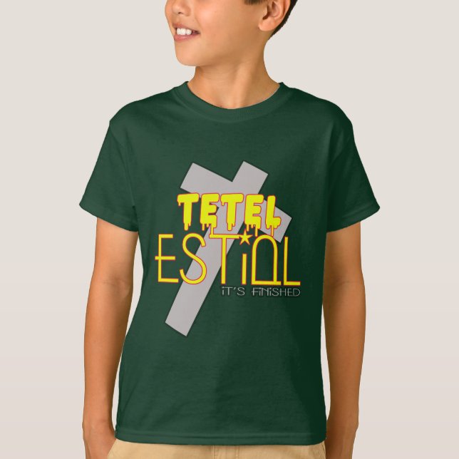 Camiseta Estiol de tacón - Se acabó el té de los niños (Anverso)