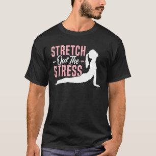 Camiseta Estirar El Estrés Fitness Espiritual Estrés Y