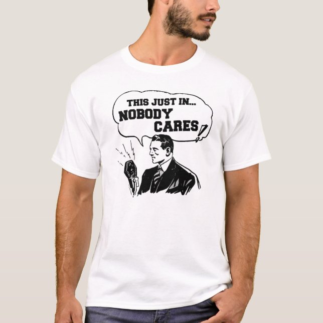 Camiseta Esto apenas adentro, nadie cuida (Anverso)