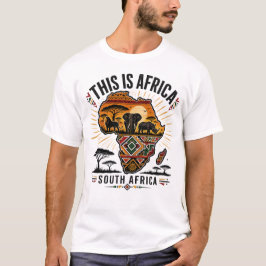 Camiseta Esto es África