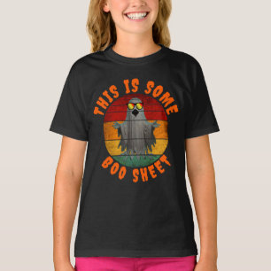 Camiseta Esto es algo de hoja de boo divertido fantasma vin