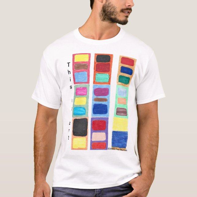 Camiseta Esto es arte (Anverso)