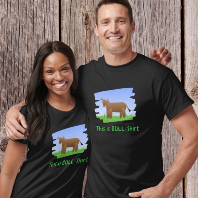 Camiseta Esto es Bull-shirt Divertido (Subido por el creador)
