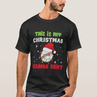 Camiseta Esto es divertido para mis Navidades del críquet p