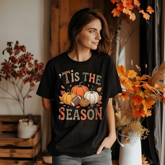 Camiseta ’Esto es las calabazas y el fútbol antiguos de tem (Subido por el creador)