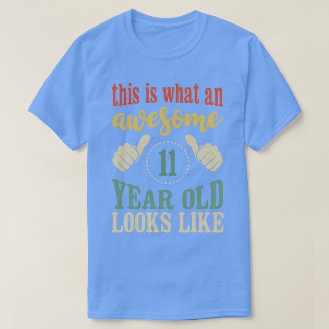 Camiseta Esto es lo asombroso que un regalo de cumpleaños d (Diseño del anverso)