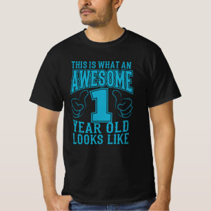 Camiseta ESTO ES LO INCREÍBLE DE UN AÑO DE ANTIGUO 1º cu