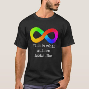 Camiseta Esto es lo que el autismo parece ropa autista