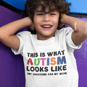 Camiseta Esto es lo que parece el autismo