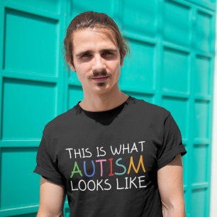 Camiseta Esto es lo que parece el autismo