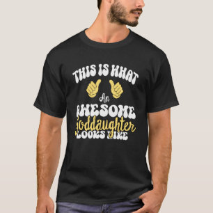 Camiseta esto es lo que parece ser Dios.