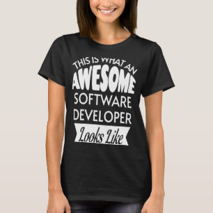 Camiseta Esto Es Lo Que Parece Un Increíble Desarrollador D
