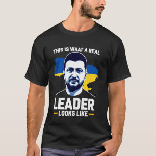 Camiseta Esto Es Lo Que Parece Un Verdadero Líder u2013 Ucr