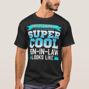 Camiseta Esto es lo que parece un yerno fresco estupendo