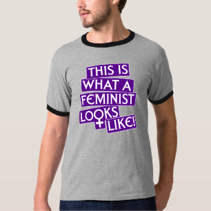 Camiseta Esto es lo que parece una feminista