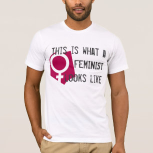 Camiseta Esto es lo que parece una feminista