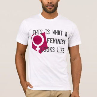 Camiseta Esto es lo que parece una feminista