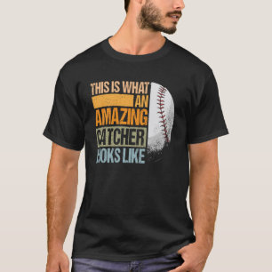 Camiseta Esto es lo que un asombroso catcher parece una bas