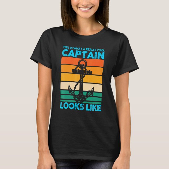 Camiseta Esto Es Lo Que Un Capitán De Guay Se Ve Como Un Bo (Anverso)
